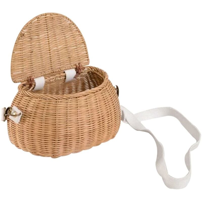 foto del prodotto fortuneville zaino pastorale per bambini leggero cestino ecologico per bambini in legno