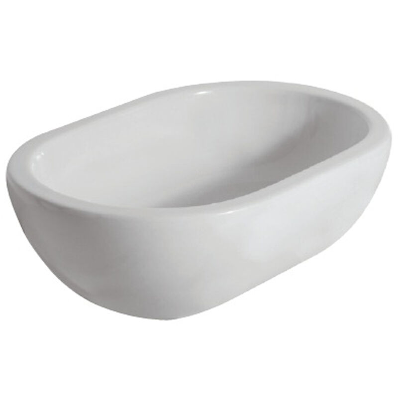 foto del prodotto forty3 lavabo appoggio 60x40 codice prod sc012bi ceramica globo
