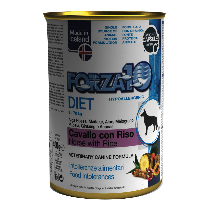 foto del prodotto forza 10 diet cane pate 039 agnello amp riso 400 gr