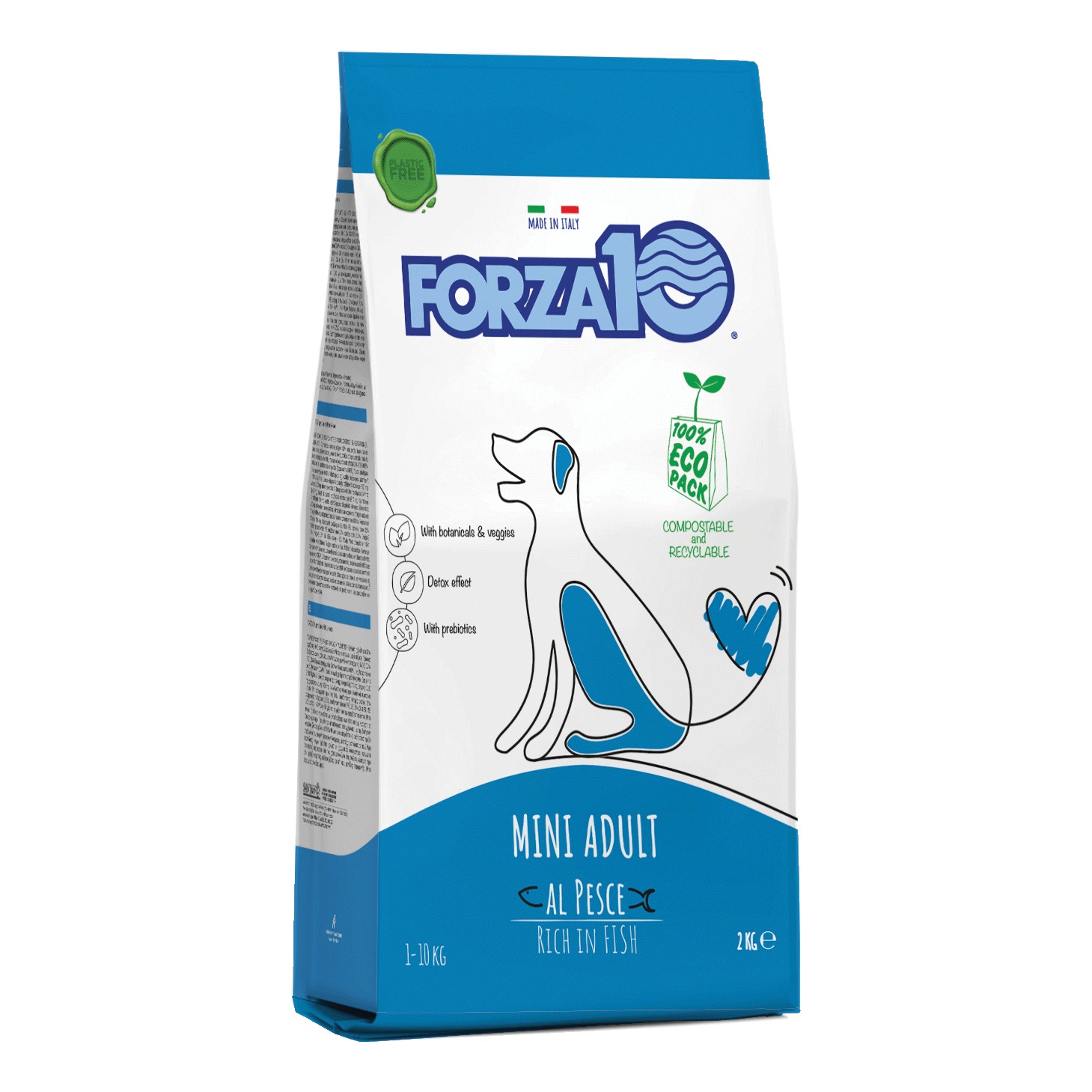 foto del prodotto forza 10 maintenance cane adult mini al pesce 2 kg