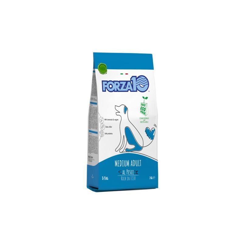 foto del prodotto forza10 cane mantenimento taglia media 2 kg pesce