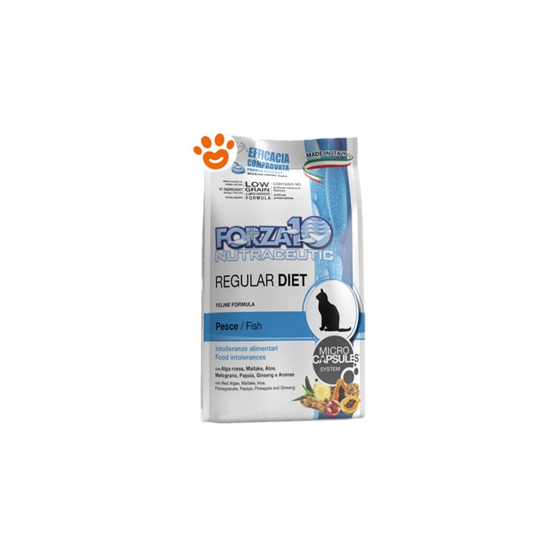 foto del prodotto forza10 - cat regular diet pesce cat regular diet pesce - sacco da 1,5 kg