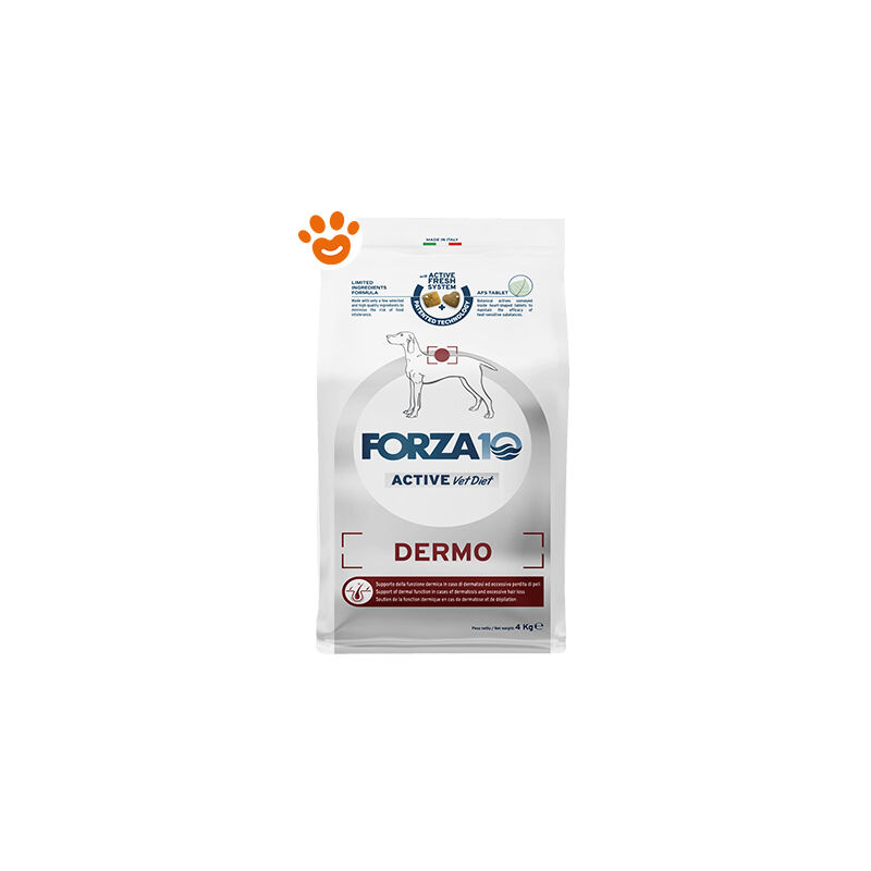 foto del prodotto forza10 dog active vetdiet dermo dog active vetdiet dermo sacco da 4 kg