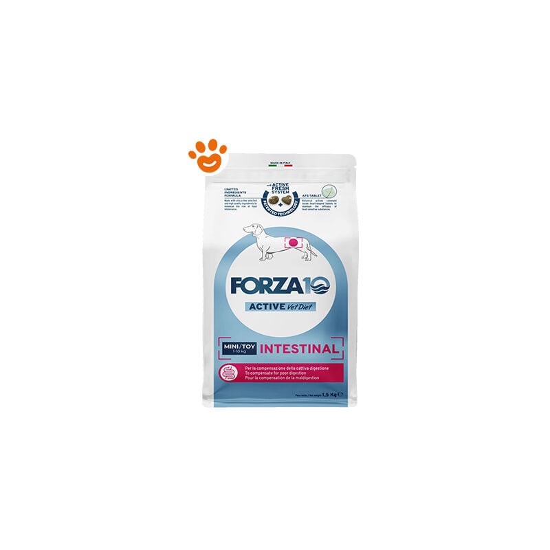 foto del prodotto forza10 dog active vetdiet mini toy intestinal forza10 dog active vetdiet mini toy intestinal sacco da 1,5 kg