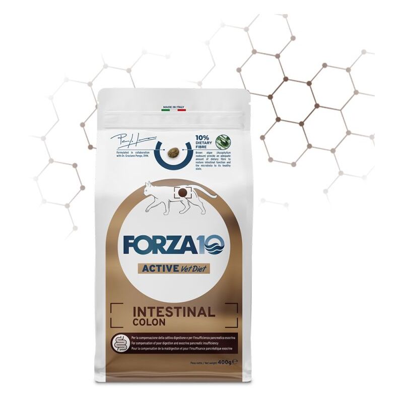 foto del prodotto forza10 gatto veterinary intestinal colon adult 1,5 kg pesce
