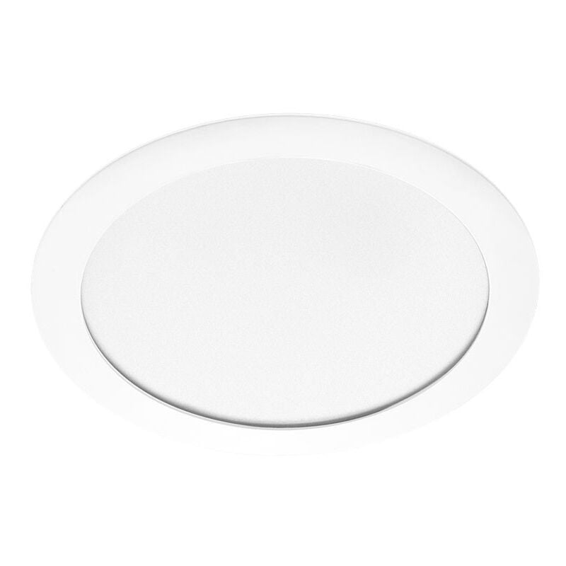 foto del prodotto fosnova faretto flat led ad incasso disano 18w 3000k 1581lm ip20 bianco 2215951100