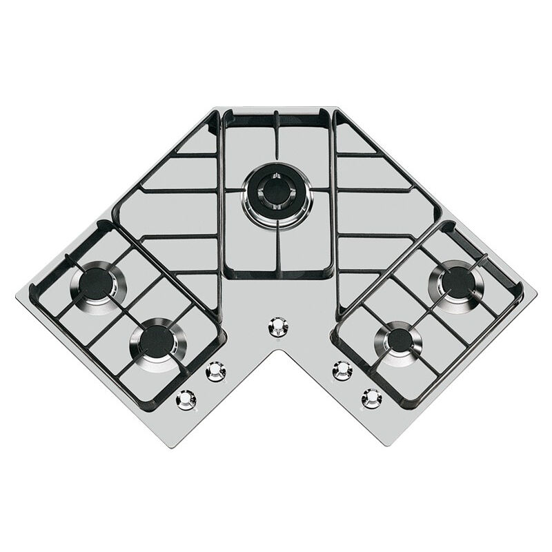 foto del prodotto foster 7038 052. colore del prodotto acciaio inox, posizionamento dell apparecchio da incasso, tipo di piano cottura gas. bruciatore piccolo 1000