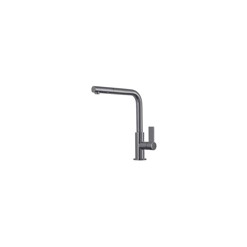 foto del prodotto foster 8498 856. colore del prodotto acciaio inox, materiale del rubinetto metallo, controllo del flusso d acqua leva sanitaria. altezza max 