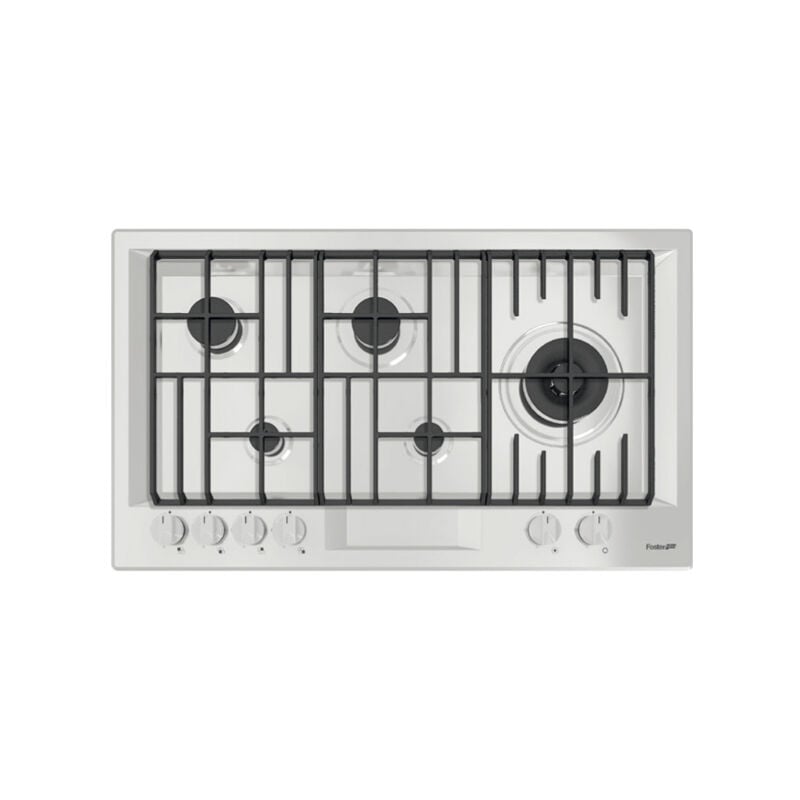 foto del prodotto foster fl 5f.std. colore del prodotto acciaio inox, posizionamento dell apparecchio da incasso, tipo di piano cottura gas. bruciatore piccolo 