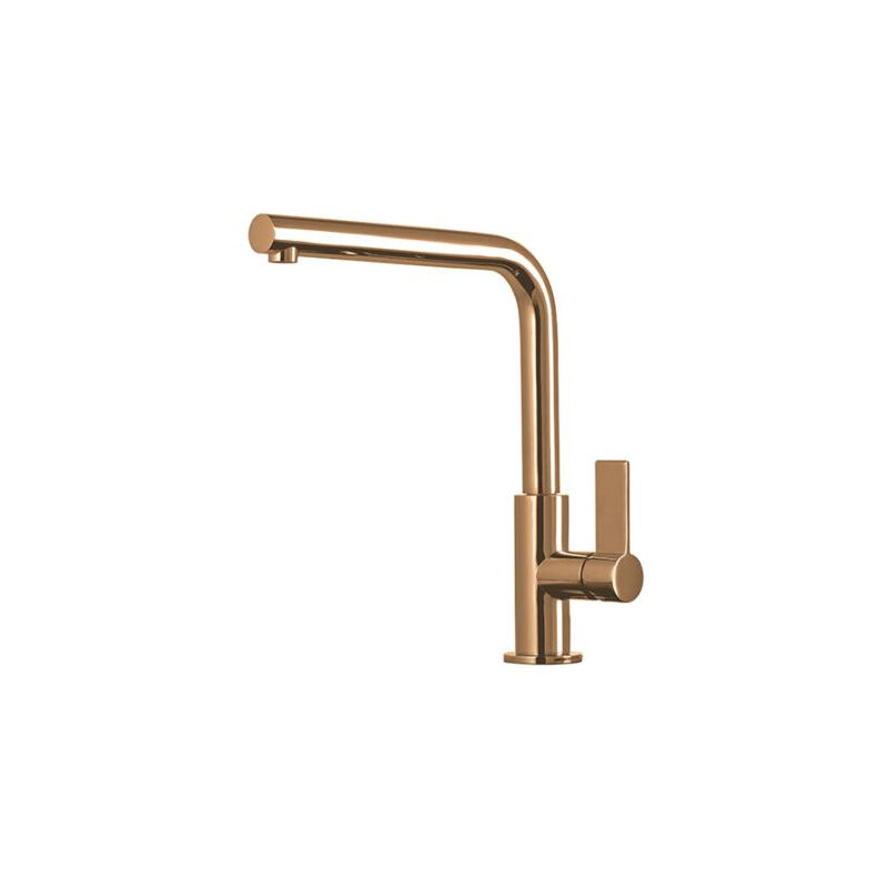 foto del prodotto foster omega. tipo di beccuccio standard, colore del prodotto rame, materiale del rubinetto ottone. altezza sopra la superficie di fissaggio