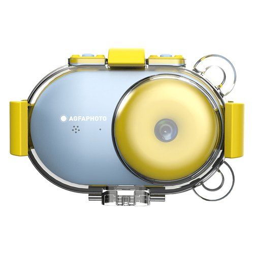 foto del prodotto fotocamera compatta agfa arkcwbl realikids waterproof blue e yellow