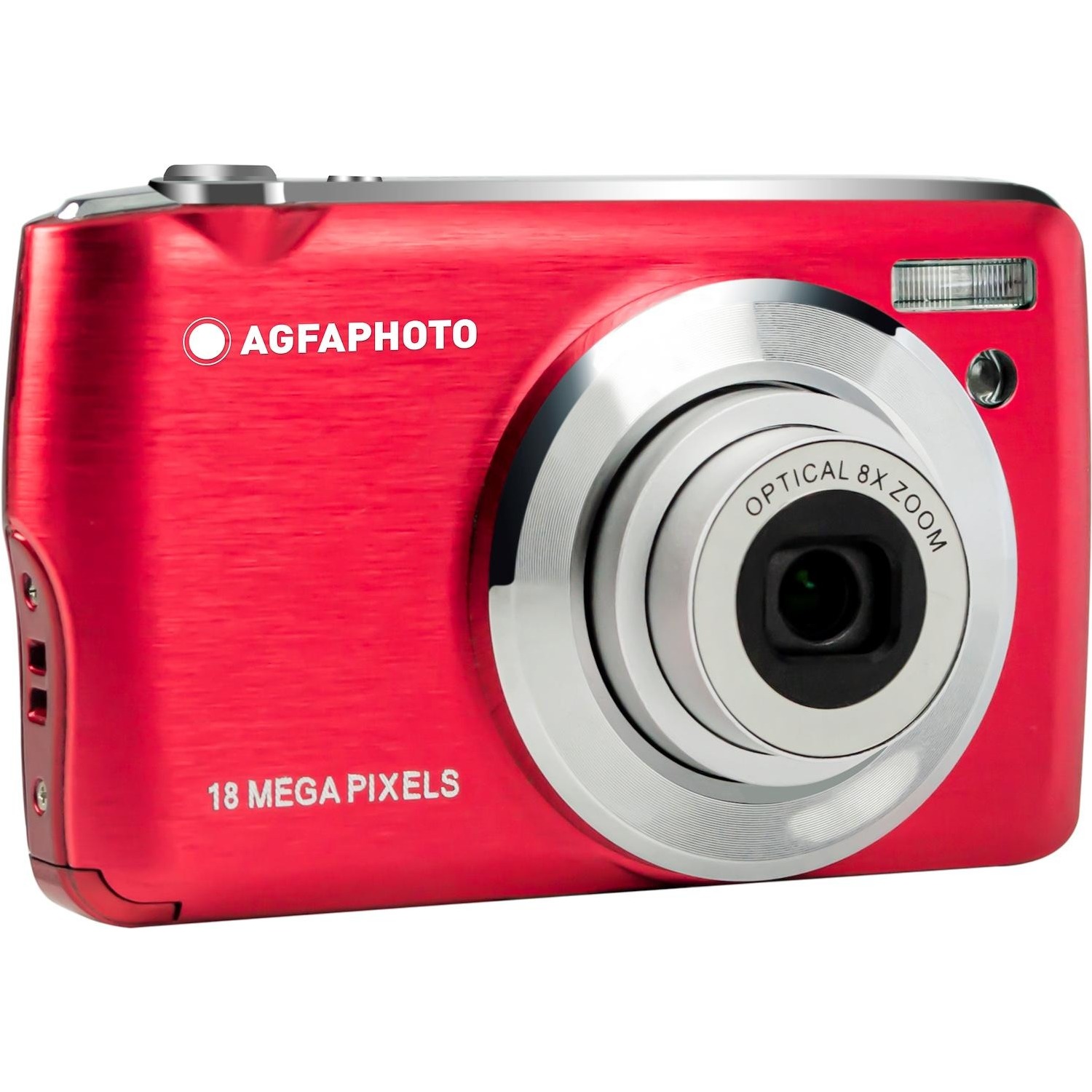 foto del prodotto fotocamera compatta agfa dc8200 colore rosso
