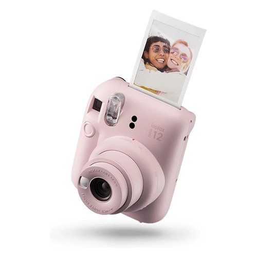 foto del prodotto fotocamera istantanea fujifilm 16806107 instax mini 12 blossom pink