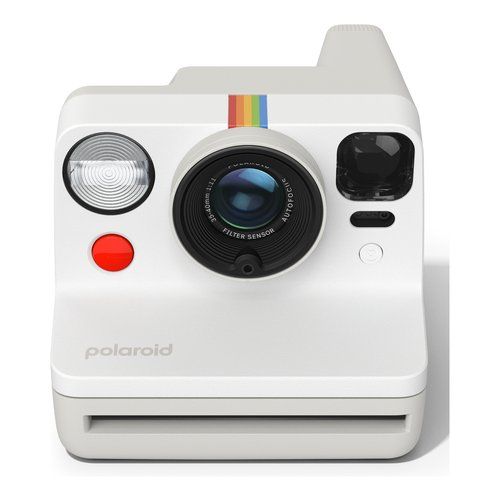 foto del prodotto fotocamera istantanea polaroid pz9155 now gen 3 white