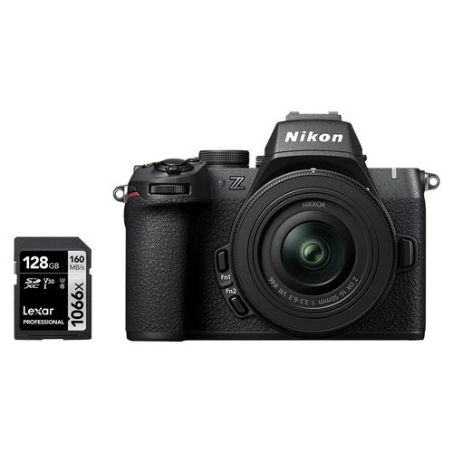 foto del prodotto fotocamera mirrorless nikon nmz751 z50 ii kit nikkor z dx 16 50mm f 3.