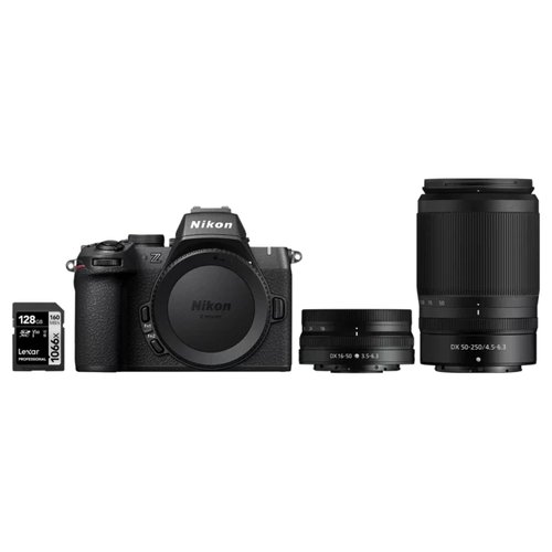 foto del prodotto fotocamera mirrorless nikon nmz752 z50 ii kit nikkor z dx 16 50mm f 3.