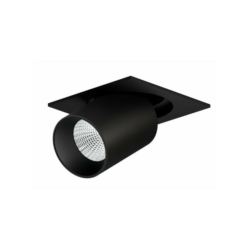 foto del prodotto fotoproiettore oxo led da incasso orientabile 15w switch nero beneito faure 4460