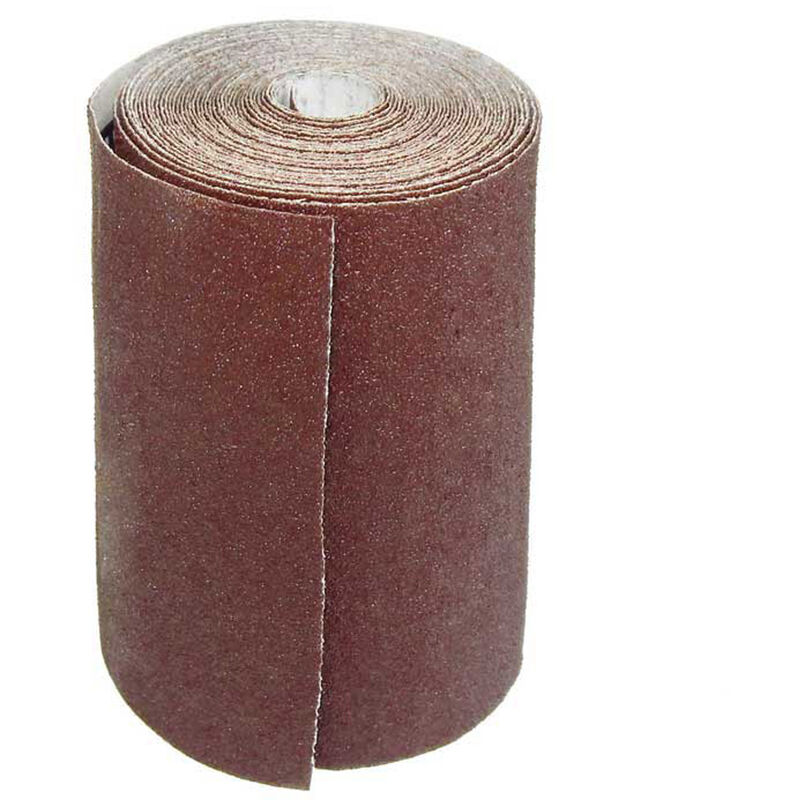 foto del prodotto fox carta abrasiva in rotolo, 93 mm x 5 m, p. levigatrici manuali, corindone normale 1 pz. g40 miotools