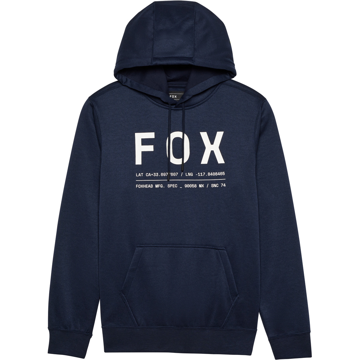 foto del prodotto fox uomo felpa con cappuccio non stop
