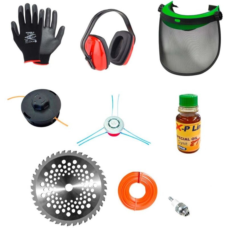 foto del prodotto foxcot kit accessori per decespugliatori 2t versione premium