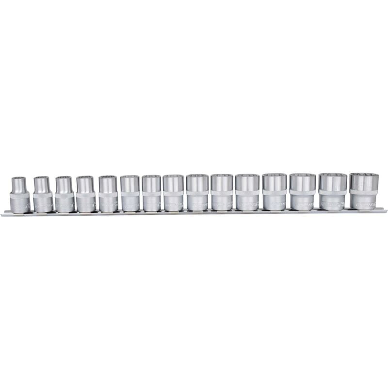 immagine 0 del prodotto fp 1 2 serie di bussole poligonali,15pz.10 24mm