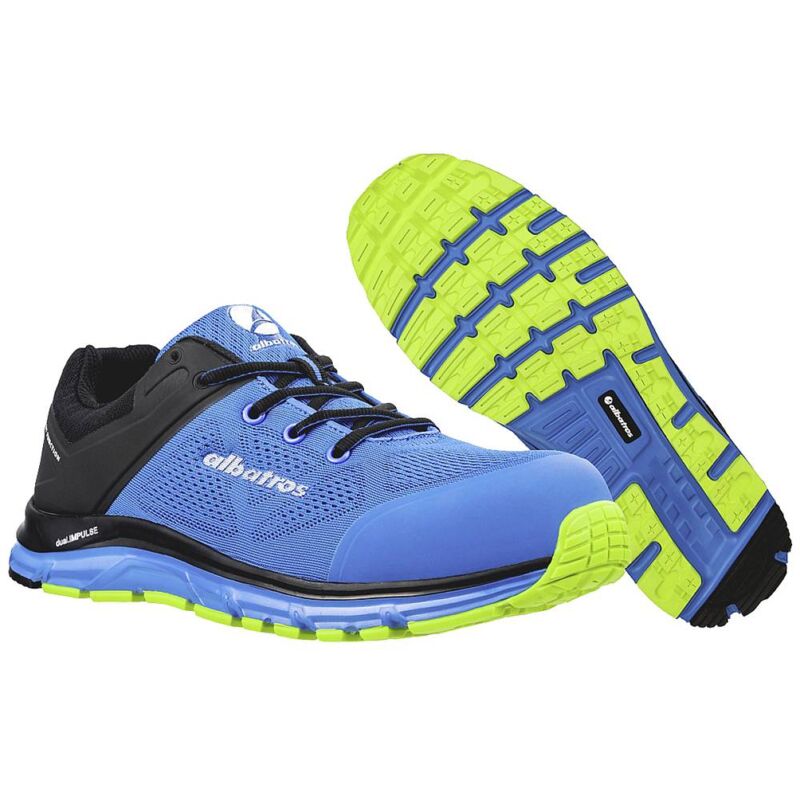 foto del prodotto fp albatros lift blue impulse low 646610 42 esd scarpe di sicurezza s1p taglia delle scarpe eu 42 blu, nero 1 pz.