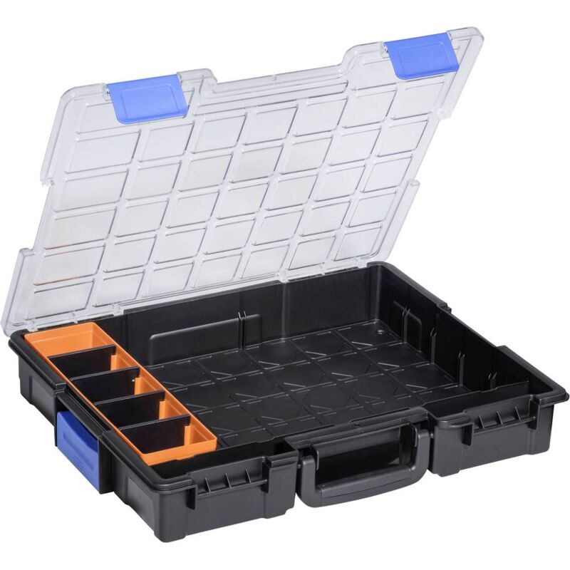 foto del prodotto fp allit europlus pro k44 7 valigetta per minuteria l x a x p 440 x 76 x 355 mm scomparti 7 contenuto 1 pz.