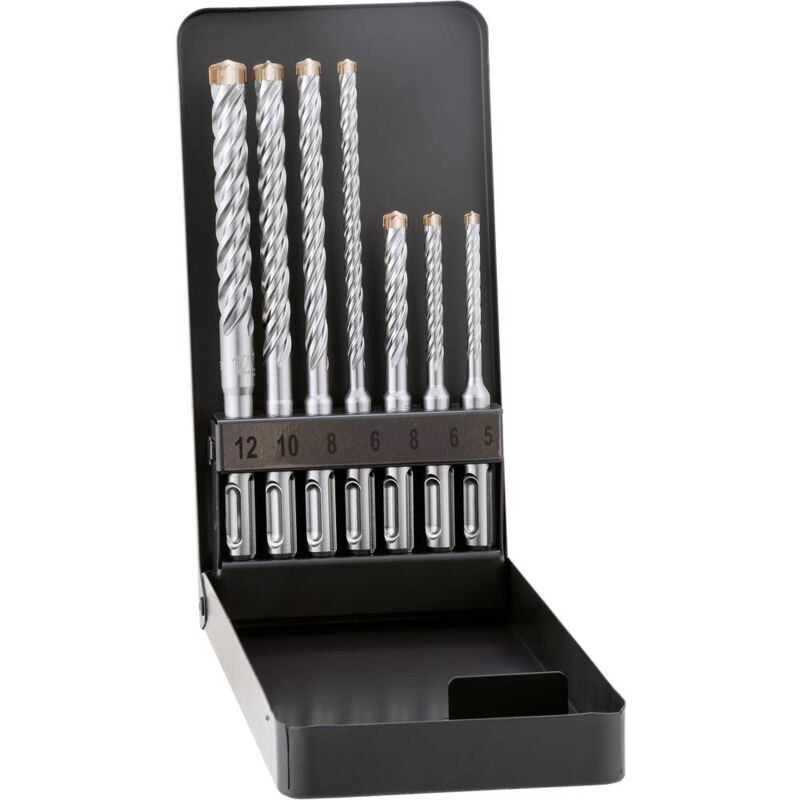 foto del prodotto fp alpen sds force x km7 0080500007100 kit punte per calcestruzzo 1 pz.