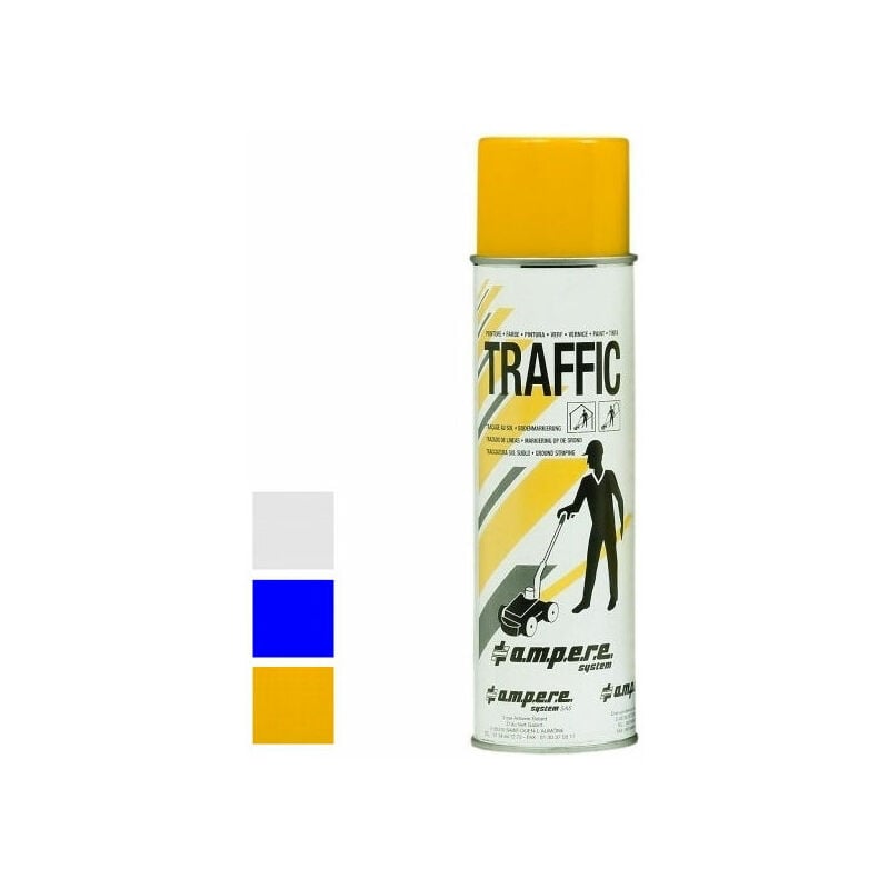 foto del prodotto fp amperesystem vernice traccialinee traffic blu