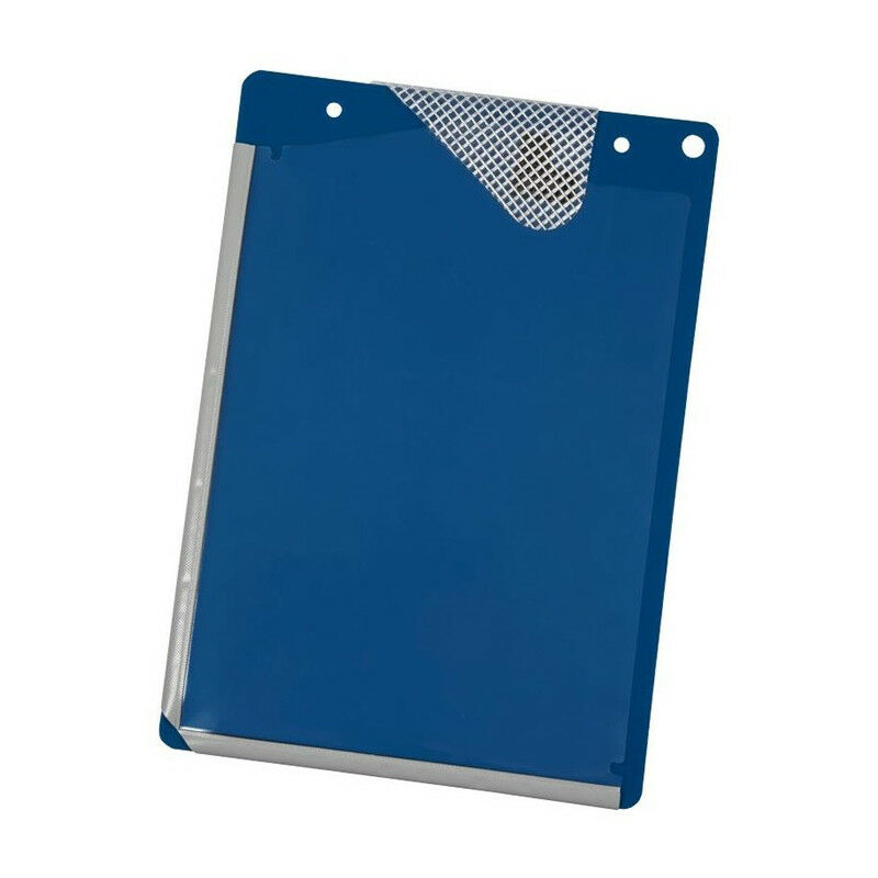 foto del prodotto fp borsa di applicazione in pvc con saldatura su entrambi i lati del din a4 blue eichner fold di 10 