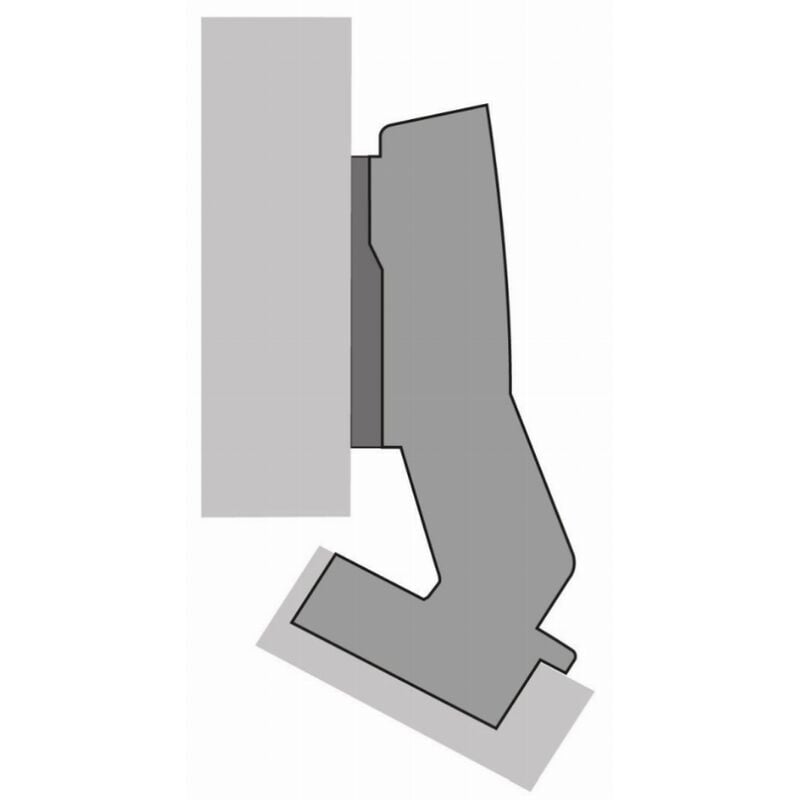 foto del prodotto fp cerniera sensys con serranda hettich da avvitare spessore porta 15 28 cais.30 95 porta a sormonto 9088016