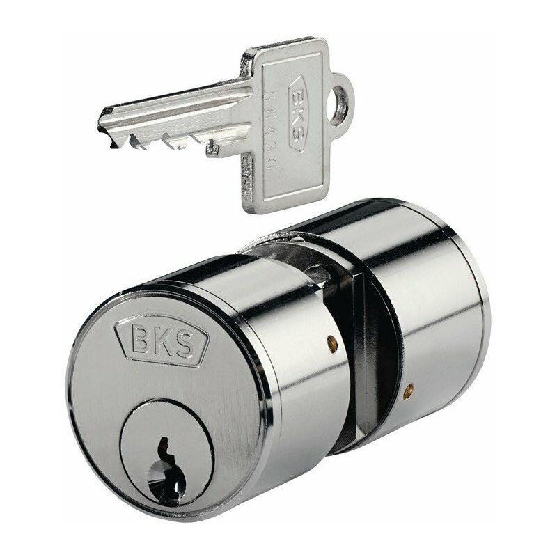 foto del prodotto fp cilindro corto 3177 l.a 21mml.b21mm qt . chiave 3 chiavi diverse bks