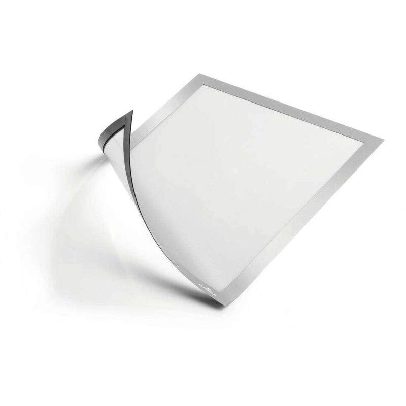 foto del prodotto fp durable 486923 duraframe magnetic a4 4869 telaio magnetico din a4 argento l x a 238 mm x 324 mm 5 pz.