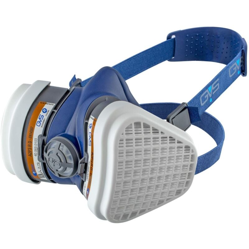 foto del prodotto fp gvs spr496 maschera elipse con filtri a2p3 per gas organici e vapori fino a 5000 ppm e polveri, m l