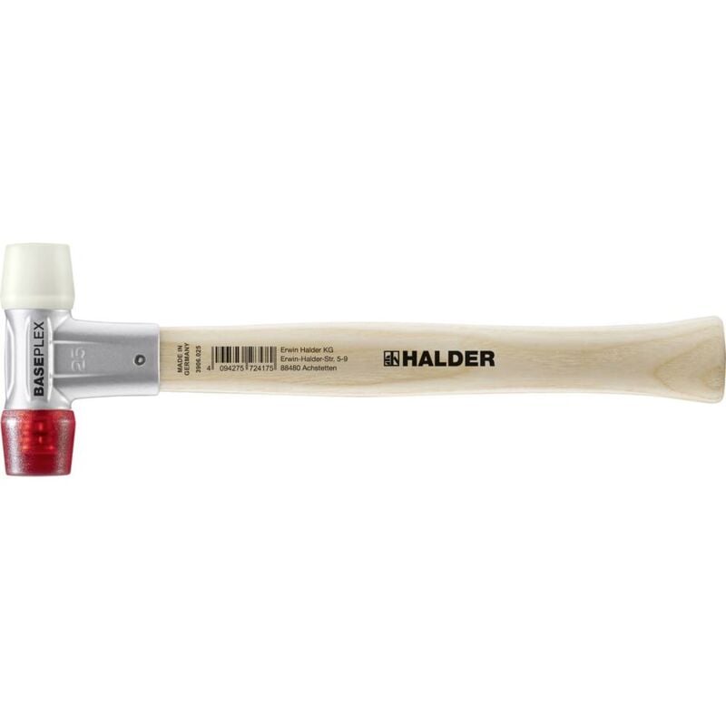 foto del prodotto fp halder baseplex 3968.025 mazzuola manico ergonomico, duro 215 g 270 mm 1 pz.