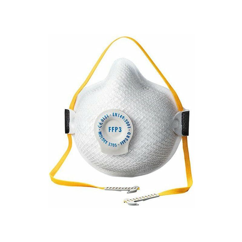 foto del prodotto fp maschera respiratoria 3705 valvola climatica f 3 r d moldex per 8 