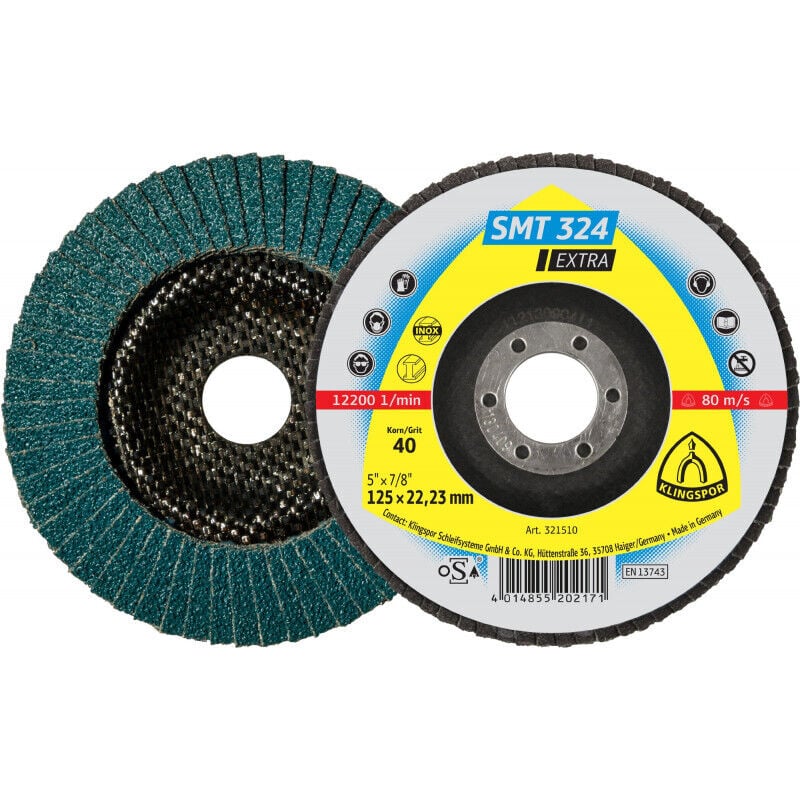 foto del prodotto fp millstone dicono frangia smt 324,125 mila millimetri k60 cou.klingspor