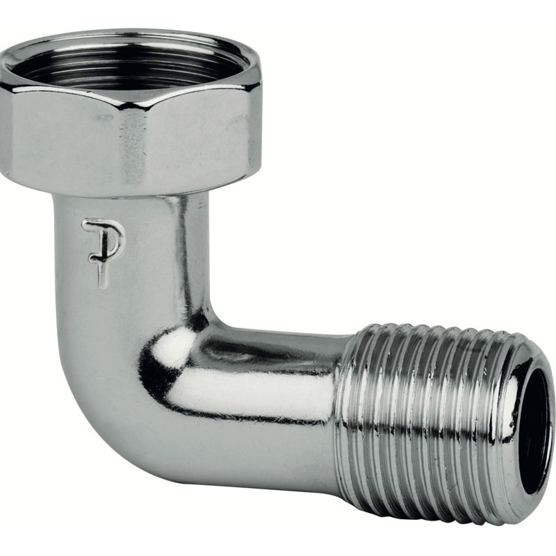 foto del prodotto fp pattaroni curvetta per scaldabagno cromata f41 1 2fx1 2 m