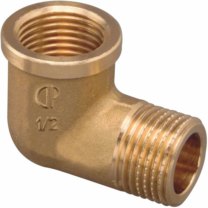 foto del prodotto fp pattaroni gomito a 90 maschio femmina f004 1 2 ottone