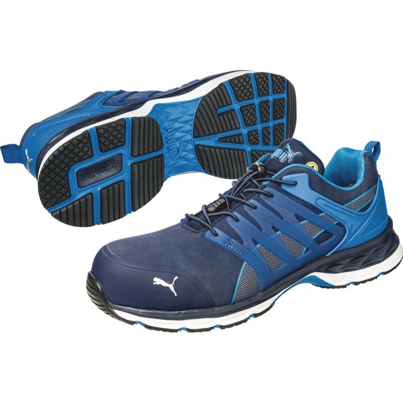 foto del prodotto fp - puma velocity 2.0 blue low 643850-42 esd scarpe di sicurezza s1p taglia delle scarpe (eu): 42 blu 1 paio/a