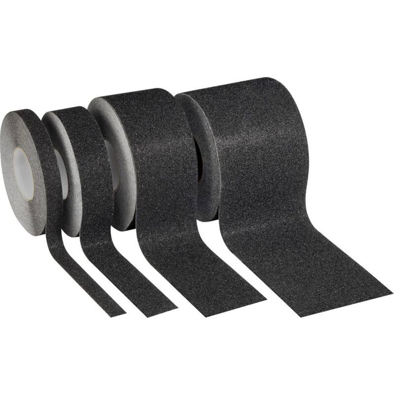 foto del prodotto fp rocol rs43531 nastro antiscivolo nero l x l 18.25 m x 50 mm nero