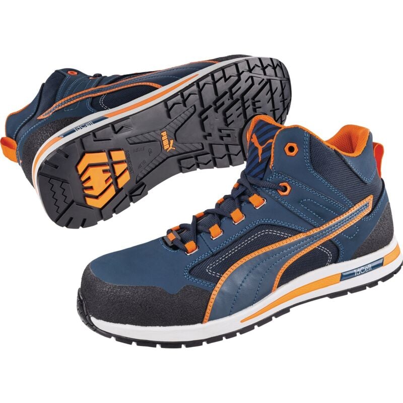 foto del prodotto fp - scarpe di sicurezza alti 633 140. s3. src. dimensioni hro 45 puma