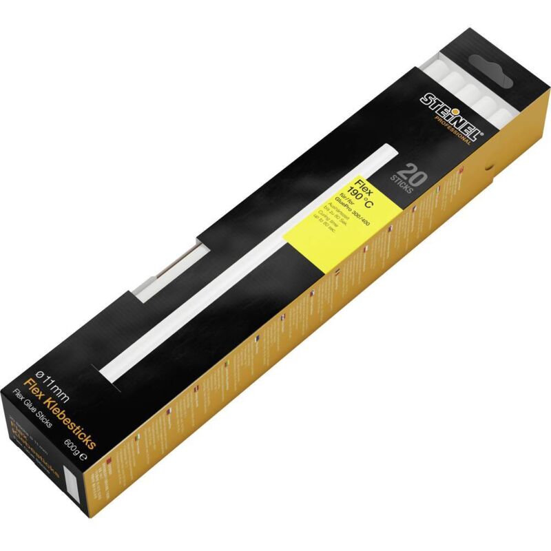 foto del prodotto fp steinel 110054642 stick colla a caldo 11 mm 300 mm 20 pz.