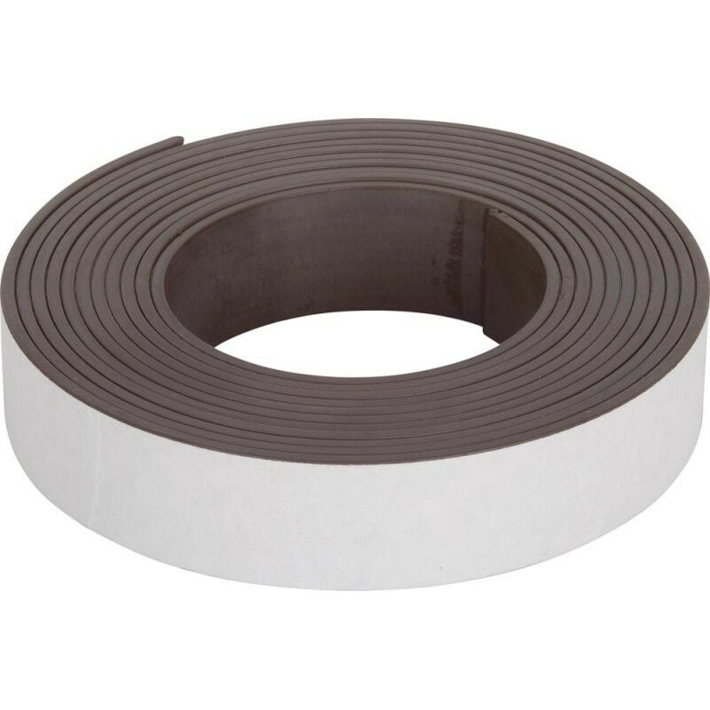 foto del prodotto fp striscia magnetica della ferrite 2,5 m x 20.h 2. contenuto di autocollante 1