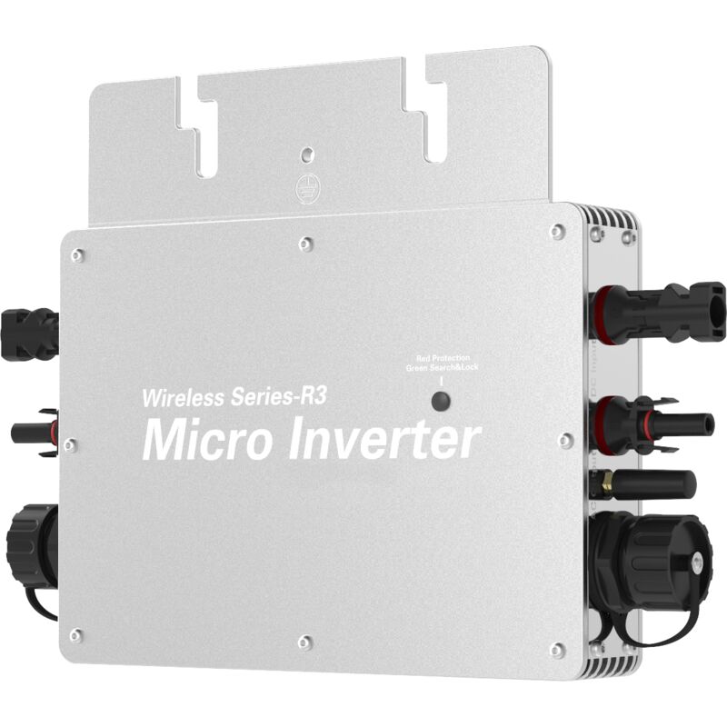 foto del prodotto fp tech micro inverter fotovoltaico di rete 350 600 1200 w on grid plug and play plug in scegli 600w plug play