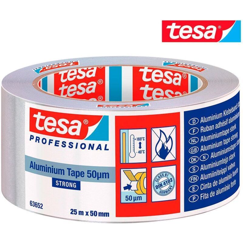 foto del prodotto fp - tesa nastro alluminio 25x50 63652
