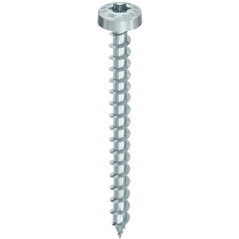 foto del prodotto fp vite heco topix plus 5x25mm testa tonda filettatura totale variabile t20 confezione da 500 60826
