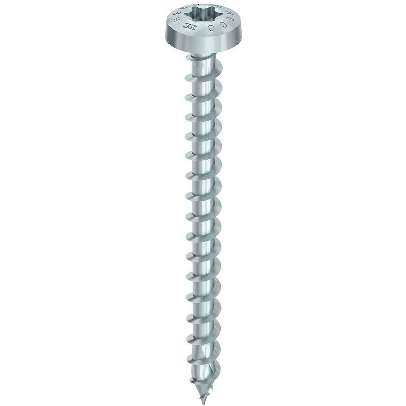 foto del prodotto fp vite heco topix plus 6x80mm testa tonda filettatura totale variabile t30 confezione da 100 61093