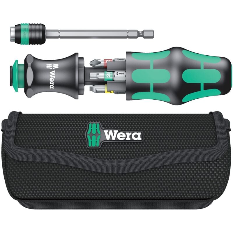 foto del prodotto fp wera, kraftform kompakt 20 tool finder 1 con custodia, 7 pezzi