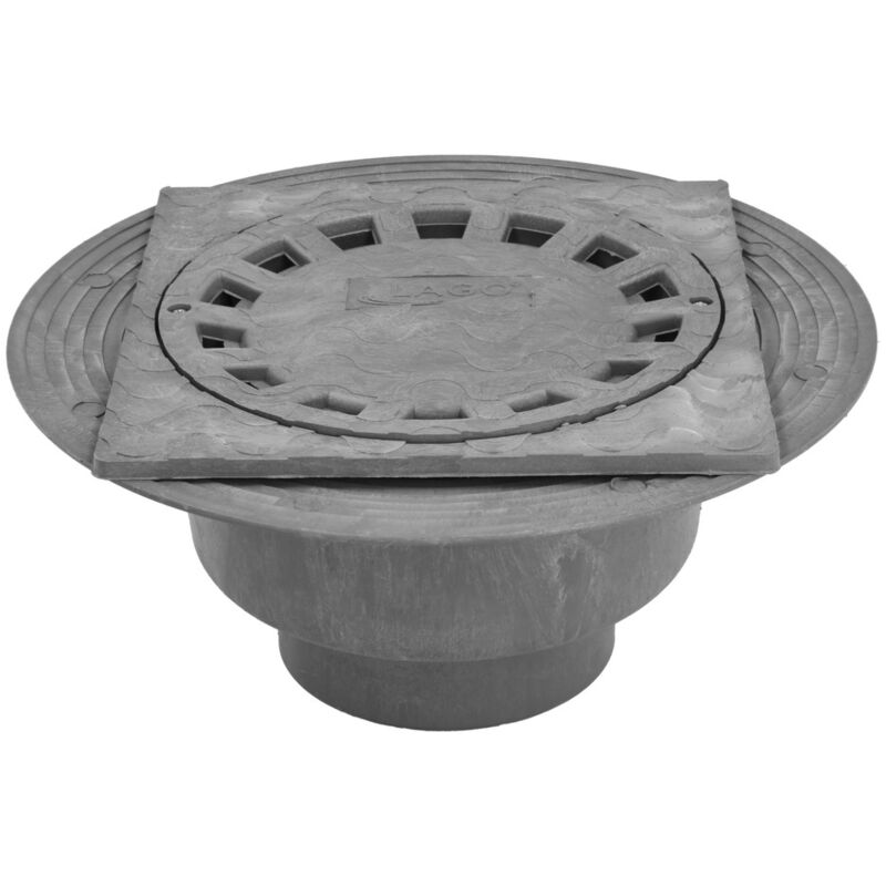 foto del prodotto fplus abrisa 00000000 caldereta sifonica pvc 200x200 90 110 mm, grigio